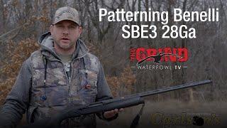 Patterning The New Benelli SBE3 28 Gauge With Carlson's Choke!