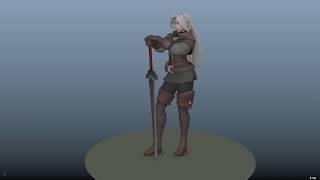 Procedural dance animation through expressions (Maya)