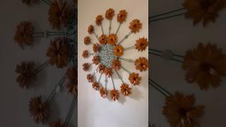 Upcycled Sunburst Wall Hanging Decor #shorts #decoration #diy