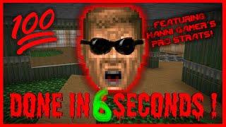 Doom E1M1 speedrun in 6 SECONDS ! - (Breaking the World Record)