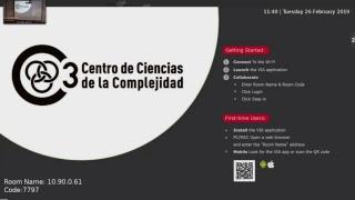 Emisión en directo de Centro de Ciencias de la Complejidad C3