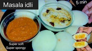 MSALA PANEER idli RECEPIE || easy homemade instant recepies || #youtube #recipe