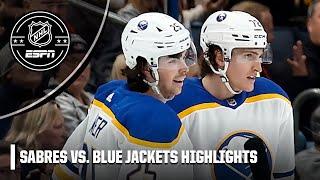 Buffalo Sabres vs. Columbus Blue Jackets | Full Game Highlights