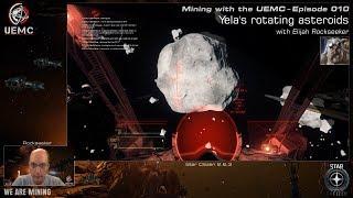Star Citizen - Mining with the UEMC [010] - Yela's rotating asteroids