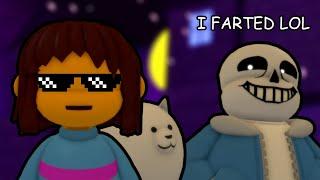 Frisk is a Bad Boy in Roblox Undertale RP