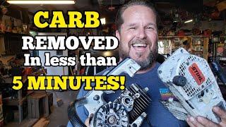 How to Remove Carburetor on Stihl 020 Top handle Chainsaw in less than 5 minutes! #kainkustomgarage