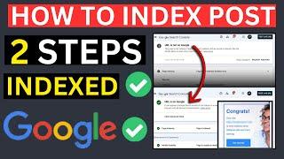 How to Index Blogger Post in Google Search Console 2024 | Blog ko Google Search me kaise laye