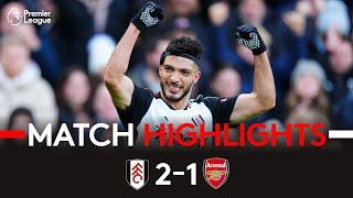 HIGHLIGHTS | Fulham 2-1 Arsenal | New Year's Eve Delight! 