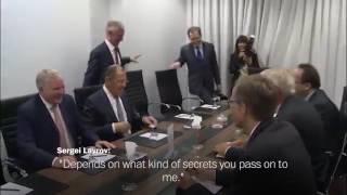 Lavrov and Council of Europe's Secretary General joke about leaking secrets