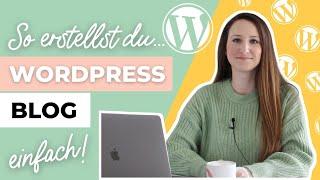 WORDPRESS BLOG erstellen (eigene Website): Self Hosting, Anbieter, Kosten & Installation