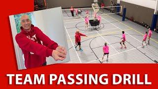 PASSING Drills for a Team Practice - How to PASS Better