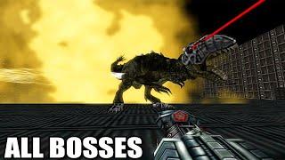 Turok Remastered - All Bosses (With Cutscenes) HD 1080p60 PC