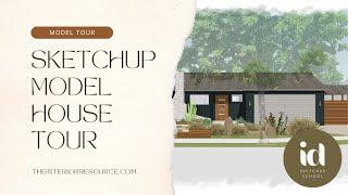 SketchUp Interior Design Project Tour