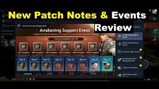 Black Desert Mobile New Update Patch Notes & Events Review