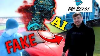 MrBeast Is A Robot || Mrbeast Faked Giveaway A Lamborgini