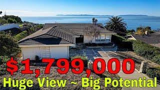 Amazing Ocean View Fixer with Huge Potential at 3402 Deluna Dr