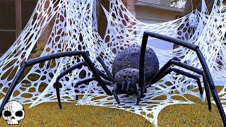 The Secret to PERFECT Halloween Spiderwebs...