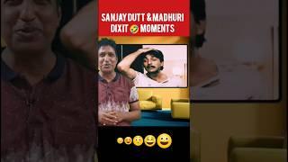 Sanjay Dutt & Madhuri Dixit  Moments #shorts