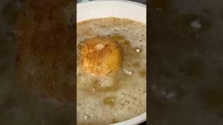 Fried mozzarella cheese Asmr #asmrcooking #shorts