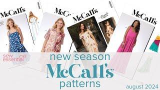 New Season McCall's Patterns - August 2024