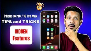 iPhone 16 Pro / 16 Pro Max - TIPS, TRICKS HIDDEN FEATURES! in Hindi