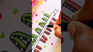 Name lettering for beginners #shorts #ytshorts #calligraphy Art Amateur