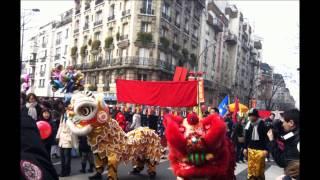 France, Paris, New Year in the chinese quarter in Paris