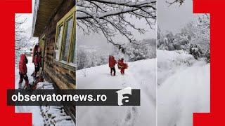 Vortexul polar continuă să facă prăpăd în zonele montane. Ninsorile vor continua în 23 de judeţe