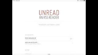 Unread the RSS client for iOS has things to love and still things that are missing for power users