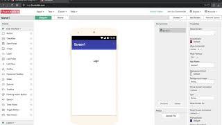 Создание простейшего приложения для андроид в среде thunkable.