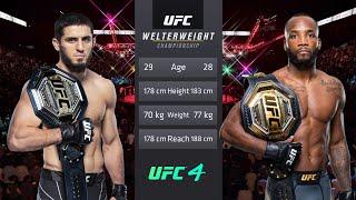 Islam Makhachev vs Leon Edwards Full Fight - UFC Fight Of The Night