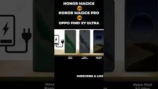 Honor Magic6 vs Honor Magic6 Pro vs Oppo Find X7 Ultra #honormagic6 #honormagic6pro #oppohindx7ultra