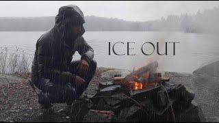 5 Days Ice Out Camping Trip - Rain, Snow and Winds