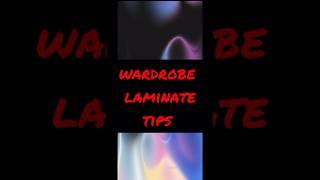 Wardrobe Laminte Tips #homeinspire #interiordesign #interiorhacks #home #homedesign #inspire studio