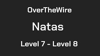 OverTheWire Natas Level 7 - Level 8