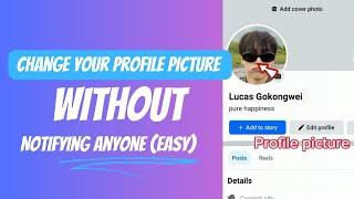 How To Change Facebook Profile Picture Without Posting