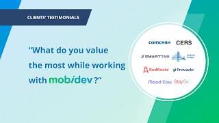 Learn why MobiDev clients trust and value their collaboration with us.