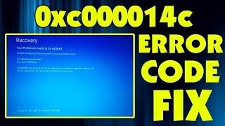 Ошибка 0xc000014c в Windows 10