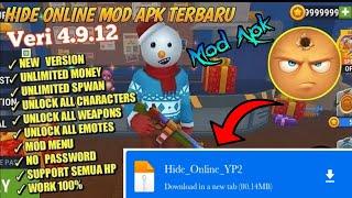 Hide Online MOD APK (Menu/God mode/ Unlimited ammo/Antiban) 4.9.12// link in comment//Free linkhide