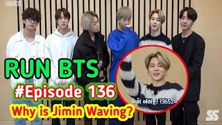 JIMIN IS UP TO SOMETHING in RUN BTS 136