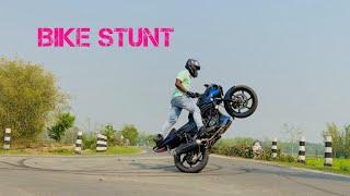 Pulsar stunt || my first video || suvo stunt