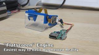 "Flatscreen" Engine | Easiest way to basic Augmented Reality | DiY AR