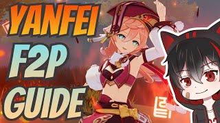 Yanfei Character Guide & Build - Genshin Impact