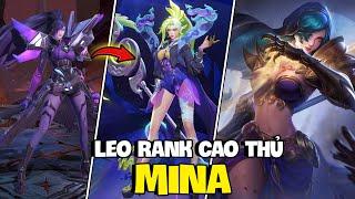 VUX THỬ THÁCH LEO ĐƠN LÊN RANK CAO THỦ VỚI TẤT CẢ SKIN MINA TRONG LIÊN QUÂN MOBILE