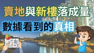 樓市辣招落幕~ 14年的數據大發現 (2) 住宅賣地面積和一手落成存在什麼關係？