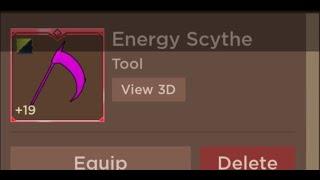 How To Get Energy Scythe For Free - Dragon Blox- ROBLOX