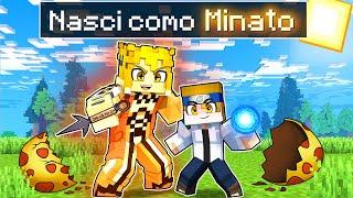 NASCI como MINATO KURAMA LVL 9999+ no NARUTO Minecraft