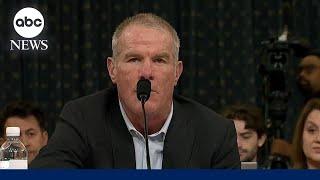 Brett Favre reveals Parkinson's diagnosis in testimony during House hearing