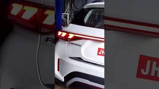 Fronx connected tail light #automobile #marutisuzuki #fronxmodified