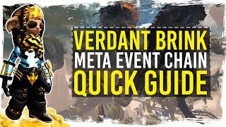 Guild Wars 2 - Quick Guide to Verdant Brink Airship Parts Farm / 1080p 50 fps